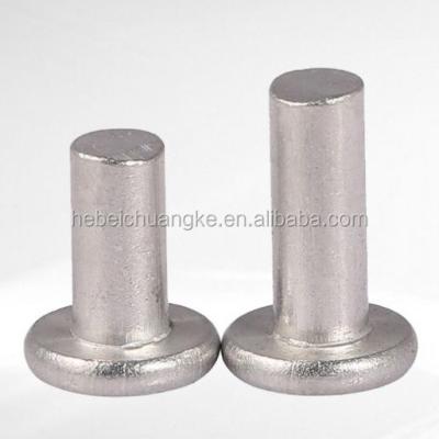 China China Custom Machinery Cheap Custom Machinery Solid Rivet GB109 DIN 661 Countersunk Flat Head Steel Rivets Solid Rivets for sale