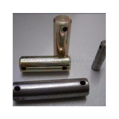 China Hot Sale ZINC Gb880-86 Carbon Steel Galvanized Flat Pin Shaft Hole Pin Clevis Pin for sale