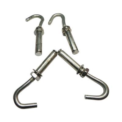 China Custom Adjustable CK Stainless Steel Hanging 304 Steel Expansion Hook Bolt Hooks Bolts Hook Anchor Bolt for sale