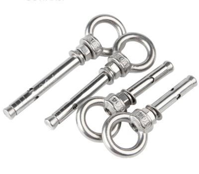 China Building / Industry A2-70 M4 Custom 304 Steel Ring Expansion Bolts Hook Eye Stainless Steel Bolts for sale