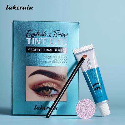 China Waterproof 2021 New Arrival Natural Long Lasting 60 Days Eyebrow Tinting Kit Eyelash Brow TINT DYE for sale