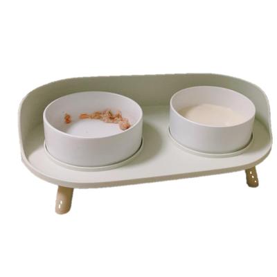 China Promotion Viable Non-slip Melamine Portable Pet Driver Slow Dog Bowl for sale