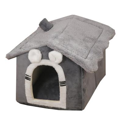 China Colorful Detachable Washable Durable Pet Like A New-design Fleece Creative Fashionable Cat Dog House Breathable for sale