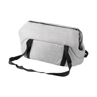 China Polyester Breathable Simple Portable Pet Cat Dog Carrier Bag For Outdoor Use for sale