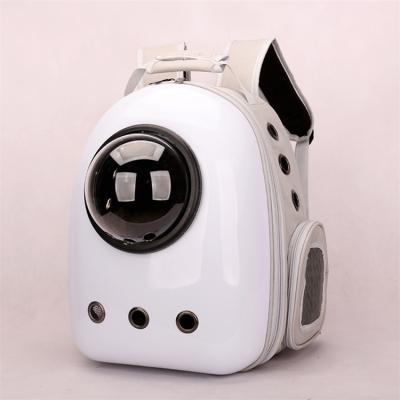 China New Trend Drop Shipping Pet Capsule Travel Pet Carrier Black Breathable Cat Carrier Box Pet Carrier Cage for sale