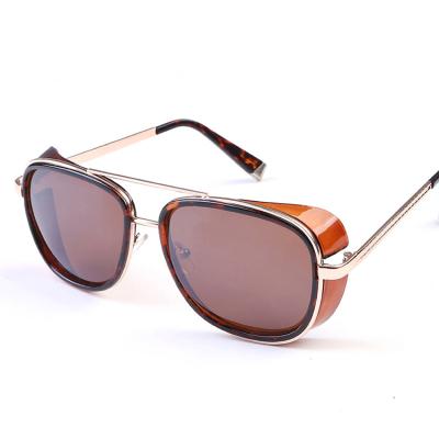 China Fashion Gafas Sunglasses Wholesale New Fashion Logo UV400 Shades Metal Sun Glasses Men Women Sunglasses for sale