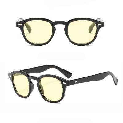 China New Fashion Sunglasses Trend Retro Round Sunglasses Rivet Sun Glass Sunglasses Men Women 2021 for sale