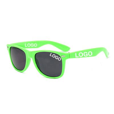 China Custom Logo Men Women Sun Glass Plastic Cheap Sunglasses Gafas Promotion Fashion UV400 Fashion Sun Glasses Gafas for sale