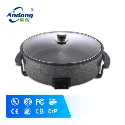 China High Quality Hotel Andong 110v/230v/1500w Electric Wok Cooker With Non Stick Coated for sale