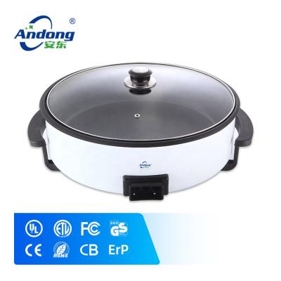 China Rv Andong die cast aluminum round multifunctional electric grill and pizza pan for sale