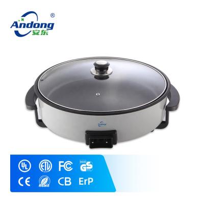 China Adjustable Size Andong Kitchen Appliances Good Quality Electric Pizza Pan For BBQ Grill for sale