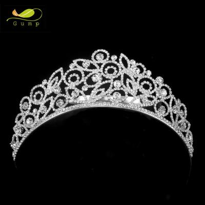 China Fashion Wholesale Metallic Bridal Crowns Shining Tiaras CN-17236 for sale