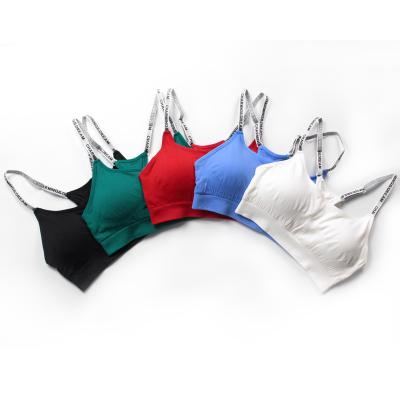 China Newly Launched High Quality And Strong Breathable Fitness Sports Invest Tight-fitting Cross Absorbency Bra for sale