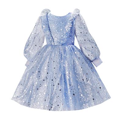 China Washable kids wear bluey clothes kids dresses summer 2022 baptism dress girl clothes for sale