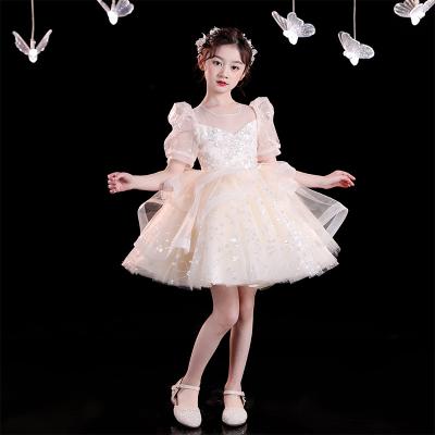 China 2022 Washable Girls Dress For Kids Princess Clothing Shorts Even Dress Western Style for sale