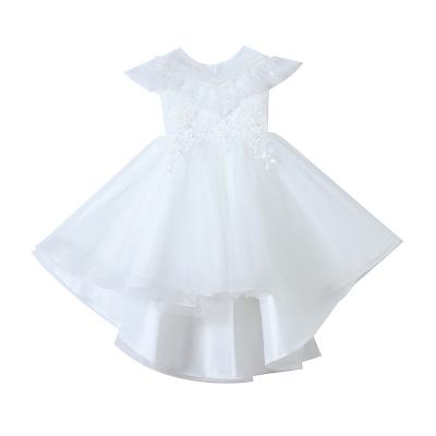 China Washable 2022 Summer Girls Dress Flower Bridesmaid Dresses New Business High-end Garment Tuxedo Children's Dress for sale