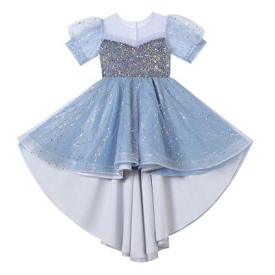 China Girls Wedding Bridesmaid Dress Washable For New High-end Host Princess Dress Costumes Kids Piano Tuxedo Summer Dress for sale