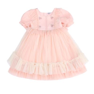 China Washable Girls Dress 2022 New Children Summer Wear Lolita Dress Children Girl Summer Princess Dress for sale