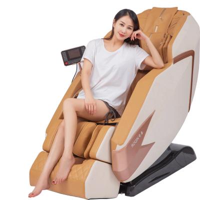 China Weightless Massage Chair 4D Voice Control Foot Chair Electric Shiatsu Full Body Massager Weightless Massage Chair Home for sale