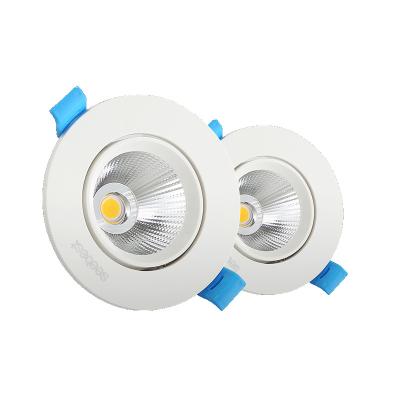 China Hot Sale Energy Saving High Lumens PC+Aluminum LED Spot Light IP44 4.5W 5W 7W SMD Indoor Ceiling Light Recessed LED Down Light LED Downlight Ceiling Light for sale