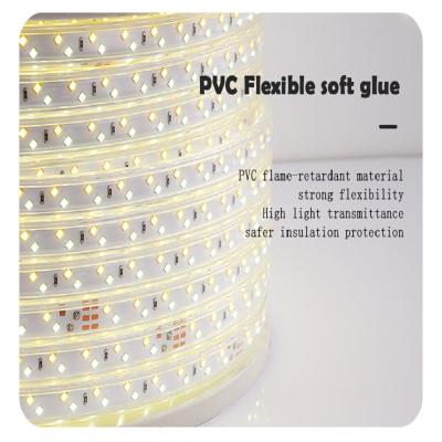 China Hotel USB LED Strip 5050 TV Background Lighting RGB LED Strip Ribbon IP65 10mm Width 5V Adhesive White Light Body for sale