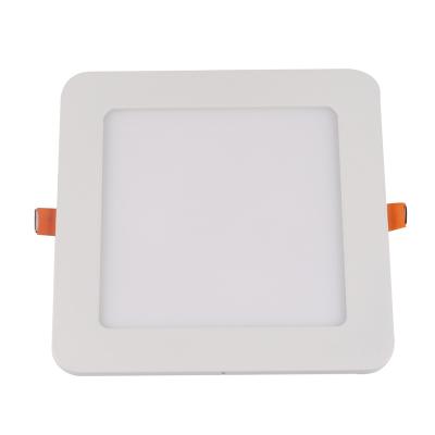 China Modern Factory Direct Led Panel Lamp 3w/6w/9w/12w/15w/18w/24w Write Light Recessed Square LED Ceiling Light Round Down Light for sale