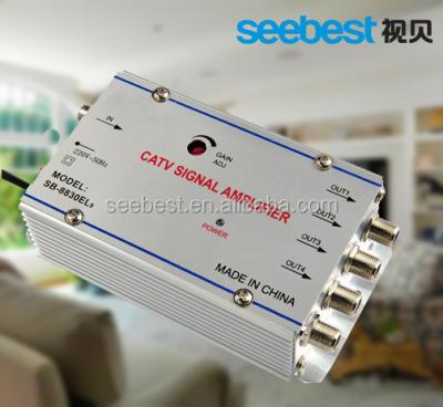 China SB-8830EL9 4 WAY seebest 30dB CATV INDOOR AMPLIFIER for sale