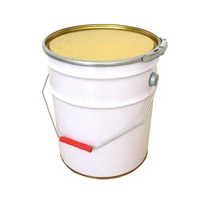 China Paint Coating White High Quality 5 Gallon Metal Oil Barrel With Lids for sale