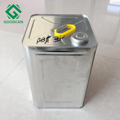 China Wholesale 18L oil Guangdong-made chemical/vegetable oil container square container for sale