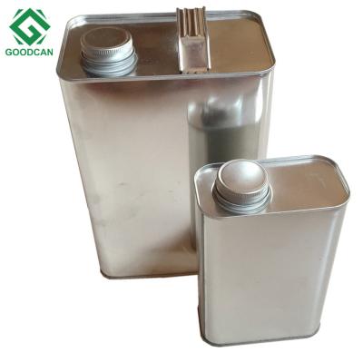 China High Quality Industrial / Chemical / Food Oil Can 10L 20L Gasoline Metal Jerry Cans High Capacity for sale