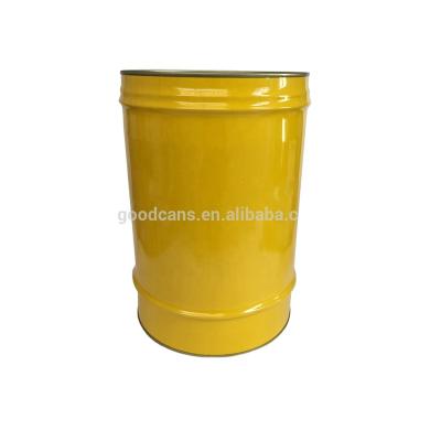 China Paint Low Price Wholesale Custom Empty 20L-25L Metal Drum With Plastic Nozzle for sale