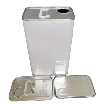 China Non Spill Wholesale High Quality Low Price Metal Paint Tins With Sealed Tin Lids for sale