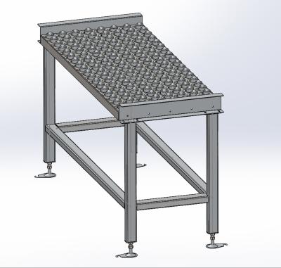 China Heavy Duty Oil Warehouse Scale Stainless Steel Trackball Transfer Table for sale