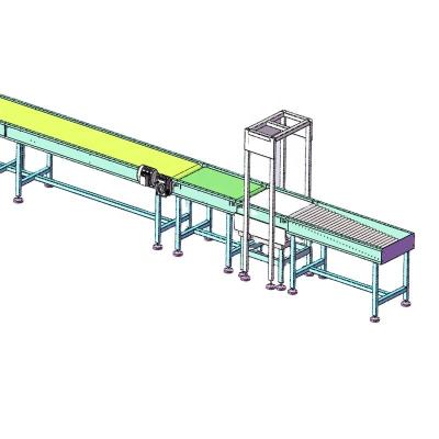 China Oil Resistant Warehouse Dimensional Scanning and Belt Conveyor Weighing for sale