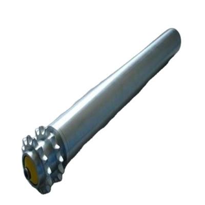 China Conveyor chain drive double-sprocket steel conveyor roller for sale