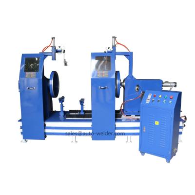 China Factory Automatic Double Torches Inner Solar Water Tank Welding Machine for sale