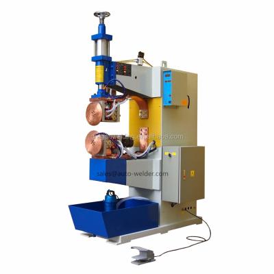 China FN-100K Mulffer Duct Elbow Roller Seam Roll Seam Welding Machine for sale