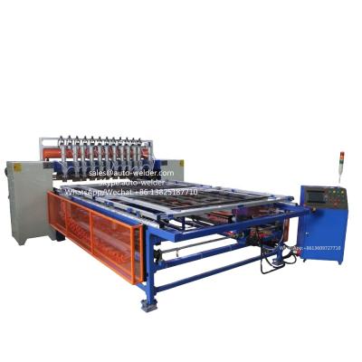 China Automatic Building Material Stores Double Molds Wire Mesh Welding Machine Multipoint Spot Welding Machine for sale