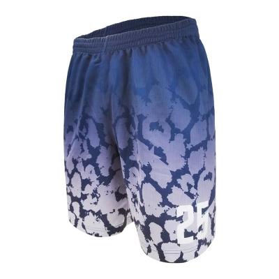 China 2023 New HOSTARON 2023 Antibacterial Original Custom Color Full Basketball Wear Blue Printing Shorts for sale