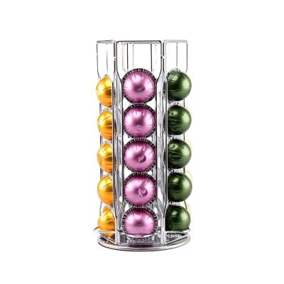 China Sustainable New Model Vertuoline 30pcs Nespresso Coffee Capsule Holder for sale