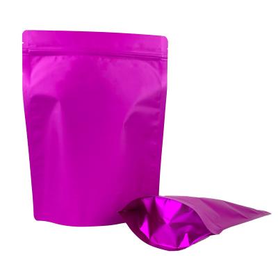 China Rose Luster Disposable Bag Self-Holding Bag Gift Ziplike Bag Can Be Customized for sale