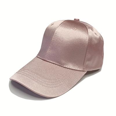 China COMMON 2020 New Design Luxury Satin Silk BaseballCaps For Sale for sale