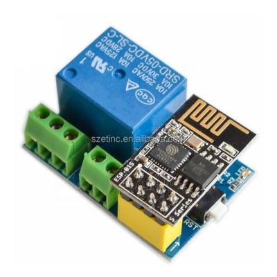 China Smart Home Remote Control Open Set ESP8266 ESP-01S WiFi Wireless Transceiver Relay Module 2.54*1.27*1.27cm for sale