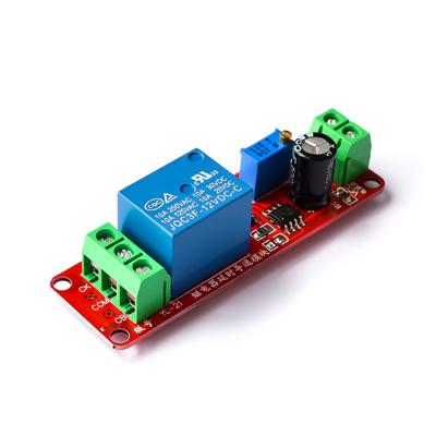 China - DC 12V 0-10 Seconds Delay Switch NE555 Adjustable Automotive Electric Monostable Relay Module for sale