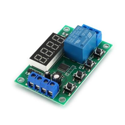 China - Dc5v/12v/24v 5A Pulse Trigger Power Off 1-Way Cycle Timing Control Switch Delay Timer Adjustable Relay Module YYC-2S for sale