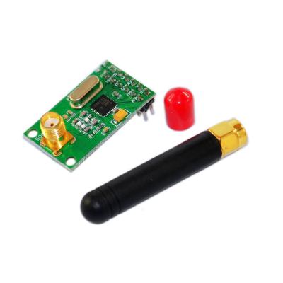 China Iot 1.9-3.6v Nrf905 433/868/915mhz Wireless Transceiver Module With Antenna for sale