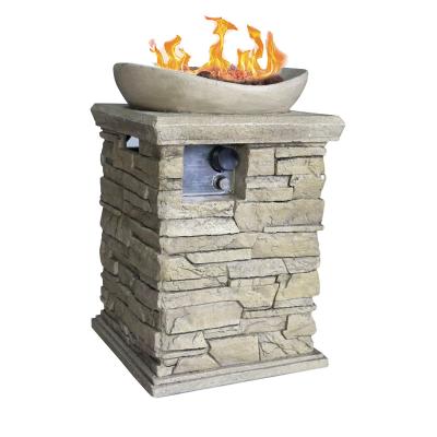 China New Product Outdoor Gas Firepits 40000 Btu Automatic Propane Fire Pits GF-22004 for sale