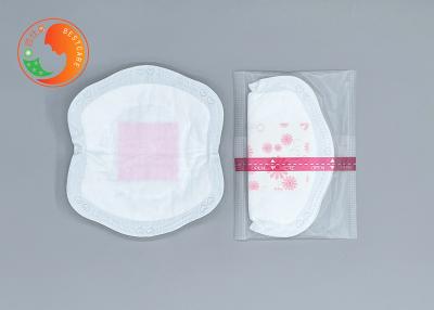 China Pink Inner Core Disposable Nursing Pads Anti Bacteria Fast Absorbing Breast Milk for sale