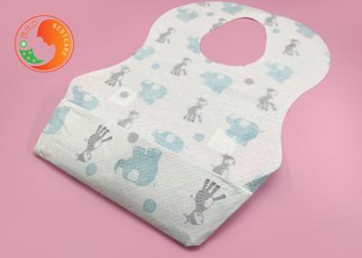 China Eating Disposable Baby Bibs ECO Friendly Neck Adjustable Non Washable Bibs Disposable for sale