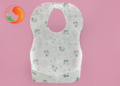 China Comfortable Disposable Baby Bibs Hygienic Fluoresce Free Baby Bibs for sale